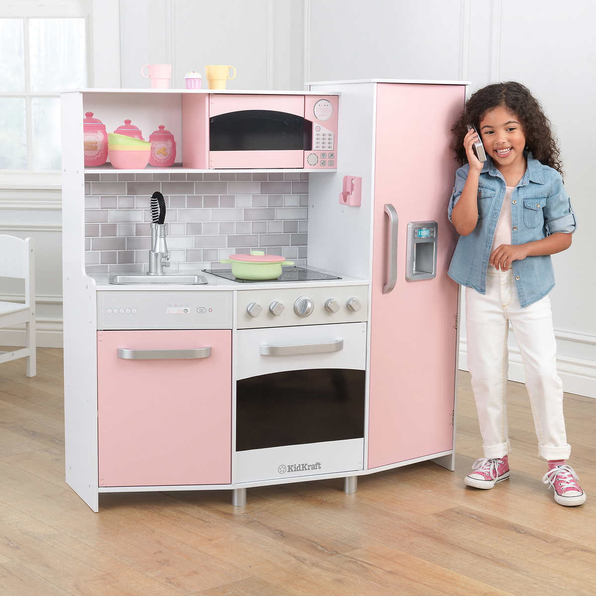 KidKraft Large Play Kitchen - Pink 