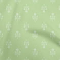 thumbnail image 1 of oneOone Cotton Cambric Light Green Fabric Asian Block Sewing Fabric By The Yard Printed Diy Clothing Sewing Supplies 42 Inch Wide, 1 of 4