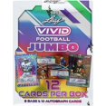 thumbnail image 1 of Leaf 2025 Vivid Football Jumbo Hobby Box, 1 of 5
