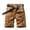 Coffee, variant on WREESH Men's Cargo Shorts Plus Size Cargo Shorts Multi-Pockets Relaxed Summer Beach Short Pants Outdoor Workout Shorts Olive Green