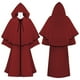 thumbnail image 1 of Capa de mujer unisex, túnica de monje medieval, túnica de cosplay, chal, disfraz de escenario, capa grande, capa para mujer, 1 of 6