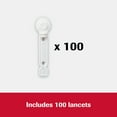 thumbnail image 4 of Accu-Chek Softclix Diabetes Lancets for Diabetic Blood Glucose Testing (Pack of 100) (Packaging May Vary), 4 of 10