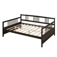 thumbnail image 6 of Aukfa Daybed, Full Size Solid Wood Bed Frame for Kids Bedroom - Espresso, 6 of 8