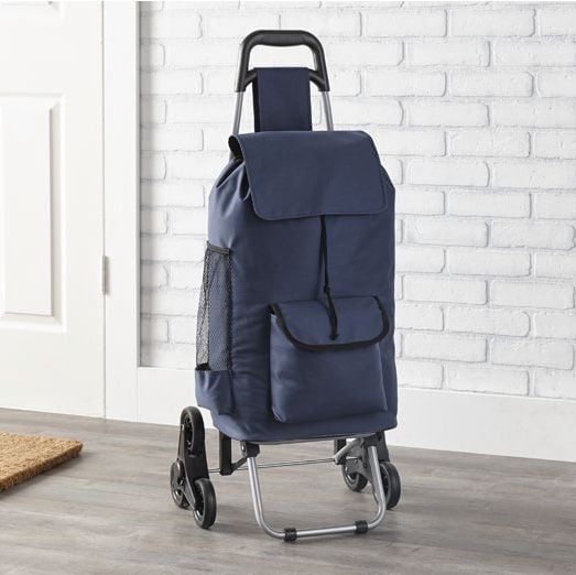 Mainstays Chariot à provisions franchisseur d'escalier Chariot de magasinage d'escalier