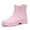 Pink, variant on Women's Waterproof Rain Boots - Ankle Garden Shoes with Anti-Slip Sole & Comfort Insole for Outdoor Work