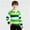 B Green, variant on Afuyipoi Boys School Uniform Shirts ( For 3-15) Striped Tops Long Sleeve Soft Cotton Back-to-School Pullover Top Mint Green Size 6