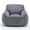 Dark Gray, variant on Comfy Corduroy Giant Bean Bag Chair for Adults Teens, Filler Included