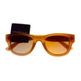 thumbnail image 7 of Lucky Brand Womens Matte Blush Plastic Soft Square Sunglass, Brown Lens D2009, 7 of 7