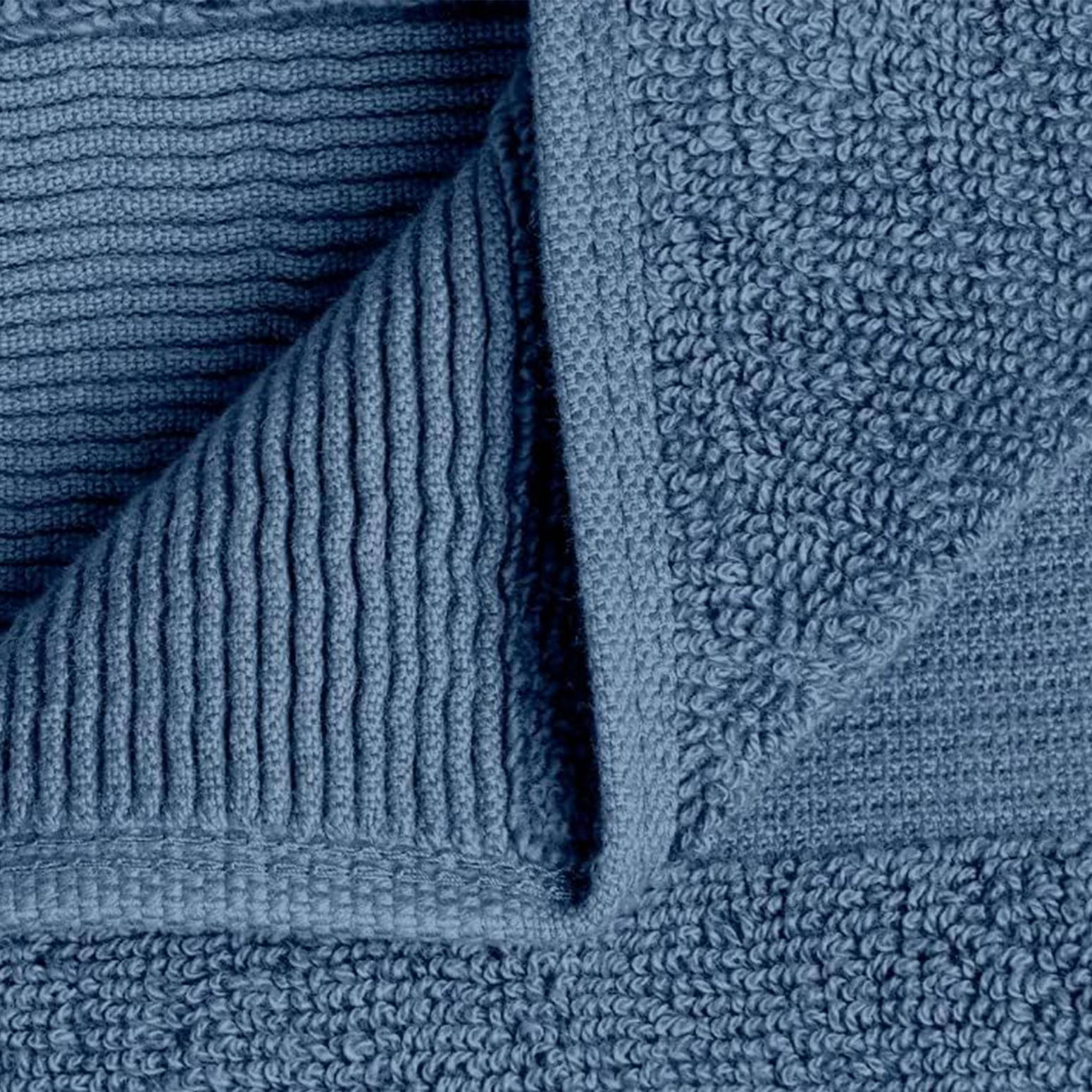 Resort Collection Soft Bath Sheet Towels | 35x70 Oversize Large Luxury Hotel Plush & Absorbent Cotton Bath Sheet [2 Pack, Blue]
