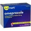 Omeprazole Tablet Sunmark 20Mg Generic Prilosec Otc - 1 BOX 42 per Box