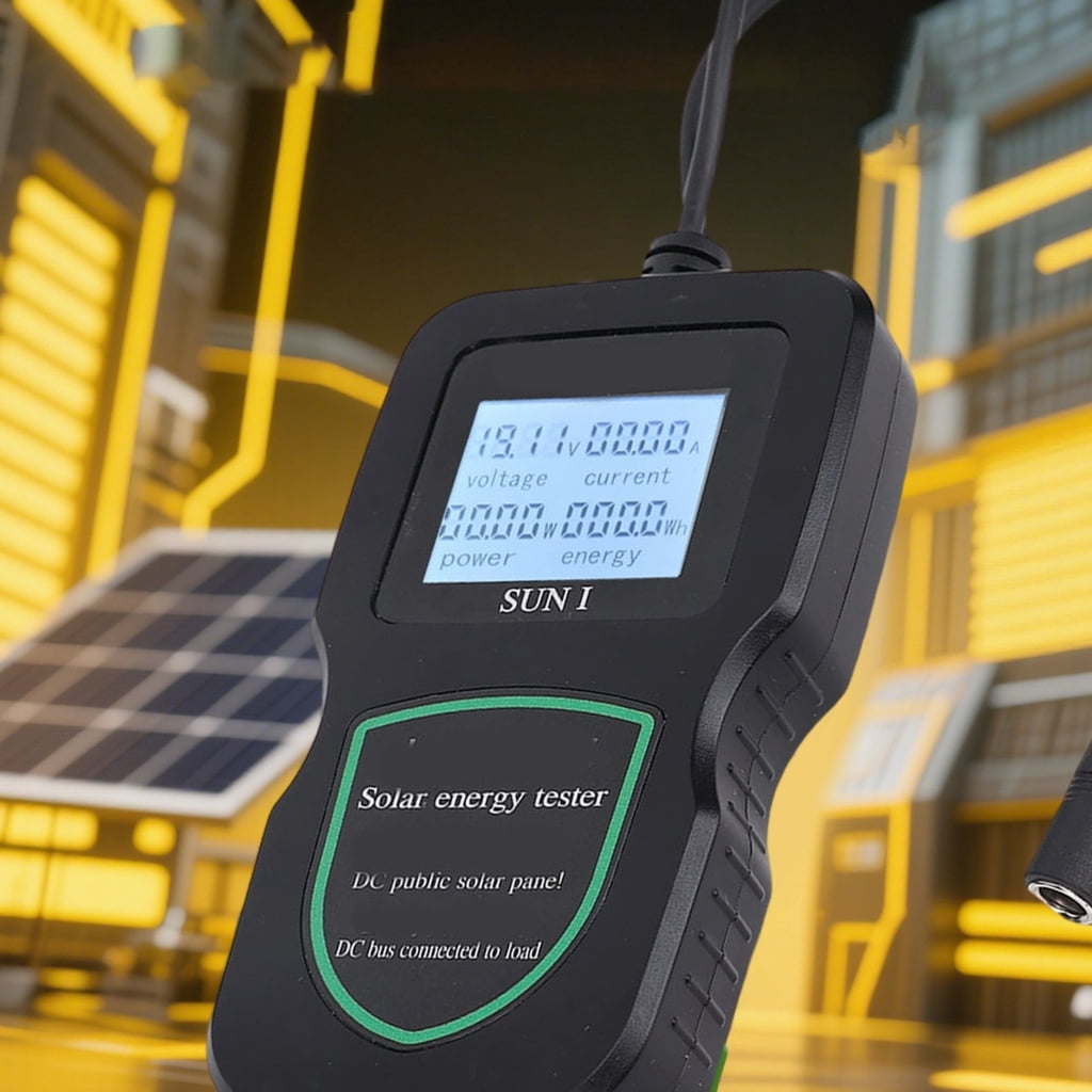 MOMOJIA Solar Panel Tester MPPT Photovoltaic Panel Multimeter 100W/200W/300W/500W