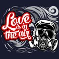 thumbnail image 3 of CafePress - Love Is In The Air Zip Hoodie (Dark) - Zip Hoodie, Classic Hooded Sweatshirt with Metal Zipper, 3 of 4
