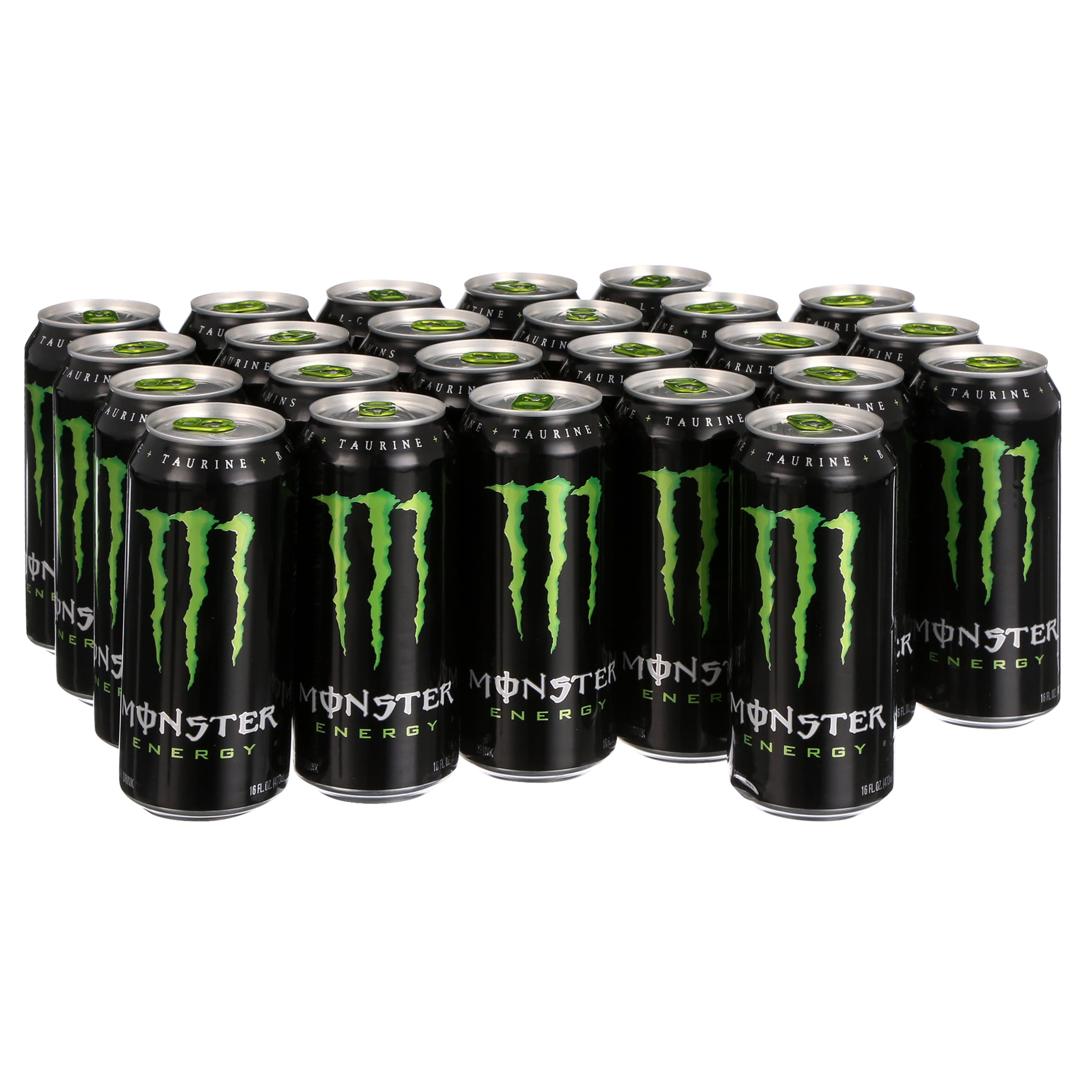 (24 Cans) Monster Energy Original, Energy Drink, 16 fl oz