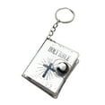 thumbnail image 2 of SPRING PARK Mini Holy Bible Keyring Silver Bag Purse Keychain Charms Pendant, 2 of 7