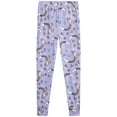 thumbnail image 6 of Sweet 'N Sassy Girls' Pajama Set - 2 Piece Hacci Snug Fit Sleep Shirt and Pajama Pants (Sizes: 7-14), 6 of 7