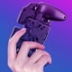 thumbnail image 4 of Matsuzay para PUBG Game Gamepad para teléfono móvil Trigger Fire Button Game Controller Joystick Metal Trigger Videojuegos y accesorios Mit Lüfter, 4 of 6
