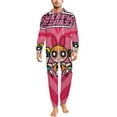 thumbnail image 2 of The Powerpuff Girls Women Men Pajamas Zipper Onesie Jumpsuit Hooded One Piece Sleepwear, 2 of 8