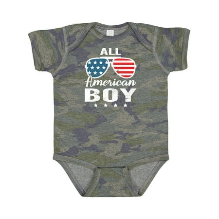 

Inktastic All American Boy USA Parade Gift Baby Boy Bodysuit
