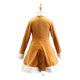 thumbnail image 4 of Vestido infantil de manga larga con cuello redondo para carnaval, con forro polar, cuello alto, gorro, cubrepiés y antifaz, de poliéster., 4 of 5