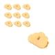 thumbnail image 2 of Clip de sellado de bolsas de alimentos | Conservador de frescura de snacks | Plástico ABS | Amarillo | Paquete de 10 | Sello seguro | Abrazaderas reutilizables para bolsas de chips, pan, café |, 2 of 6