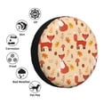 thumbnail image 4 of Yiaed Cute Foxes Print Print Tire Wheel Cover, tire covers for trailers,rv wheel covers,rv tire covers, camper tire covers,tire covers for cars-15 inch, 4 of 6