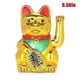 thumbnail image 2 of Lucky Fortunes Cat Japanese Gold Lucky Cat With Waving Arm Battery Operated Restaurant Decoration, 2 of 5