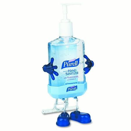 Hand Sanitizer Pump Dispenser Bottle - PURELL Pal Instant Hand Sanitizer Desktop Dispenser w/8Oz Pump Bottle, 3wx3 1/2dx8 1/2h