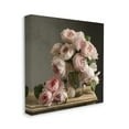 thumbnail image 3 of Stupell Industries Classical White Pink Roses Arrangement Jar Vase , 30 x 30, Design by Leah McLean, 3 of 7