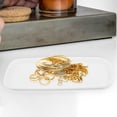 thumbnail image 4 of SKISUNO Jewelry Ceramic Storage Dish Small Item Storage Plate White 1Pack for Desk, 4 of 8