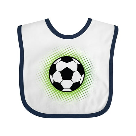 

Inktastic Soccer Player Gift Coach Gift Baby Boy or Baby Girl Bib