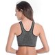 thumbnail image 3 of Sujetador deportivo para mujer con cremallera frontal, sujetador push-up, chaleco, ropa interior deportiva, almohadillas extraíbles para Fitness, Yoga, correr, 3 of 5