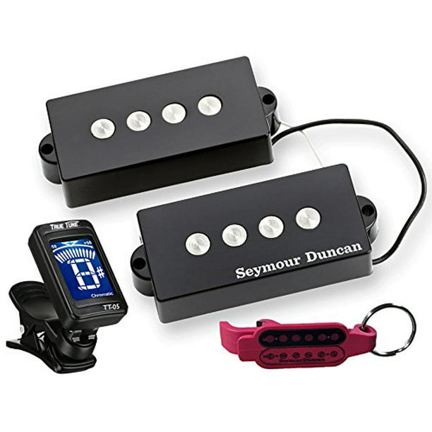 Seymour Duncan SPB-3 P-Bass Guitar Pickup Set with True Tune Tuner 
