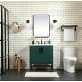 thumbnail image 6 of Elegant Decor Eugene 30" Aluminum MDF Single Bathroom Vanity in Green, 6 of 8