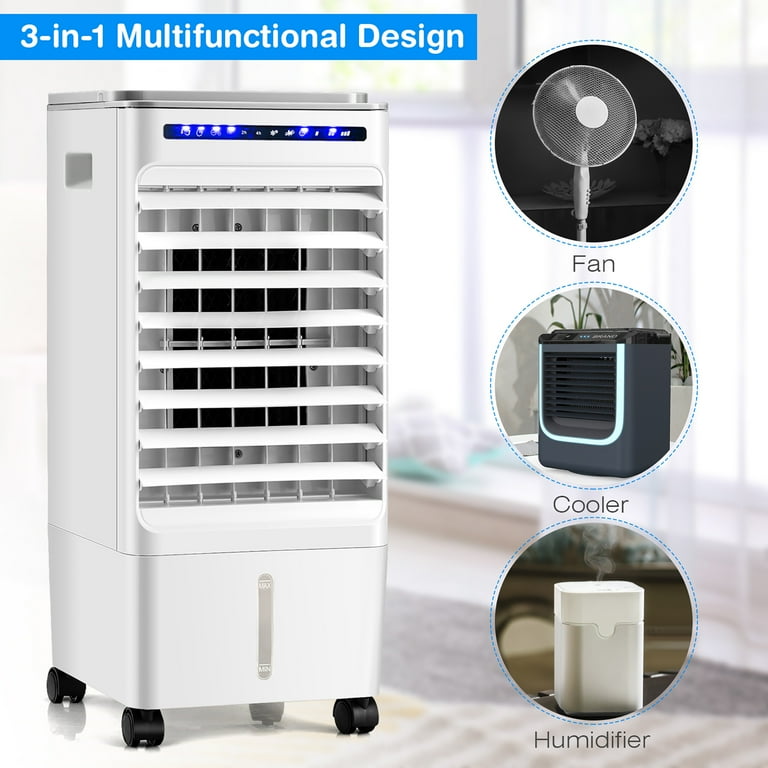 Costway 3-in-1 Portable Evaporative Air Cooler, AC for Costway 3-in-1 Portable Evaporative Air Cooler, AC for