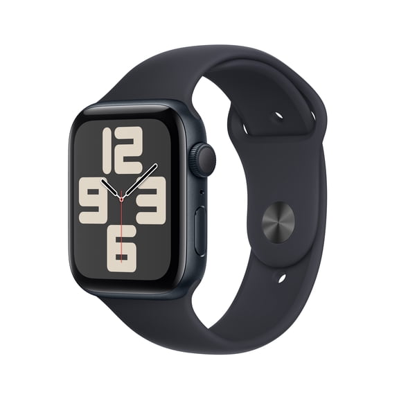 Apple Watch SE2 44mm GPS Jet Black Aluminum Case with Jet Black Sport Band