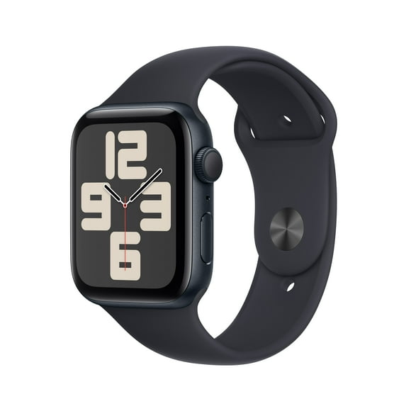 Apple Watch SE2 44mm GPS Jet Black Aluminum Case with Jet Black Sport Band