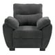 thumbnail image 1 of Sillón Venecia 1 Plaza Gris carbón, 1 of 7