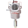 thumbnail image 4 of Carburetor Replacement for Troy Bilt Pony Replacement for 17.5 OHV Engine Lawn Mower Tractor 697203 697141 697216, 4 of 5