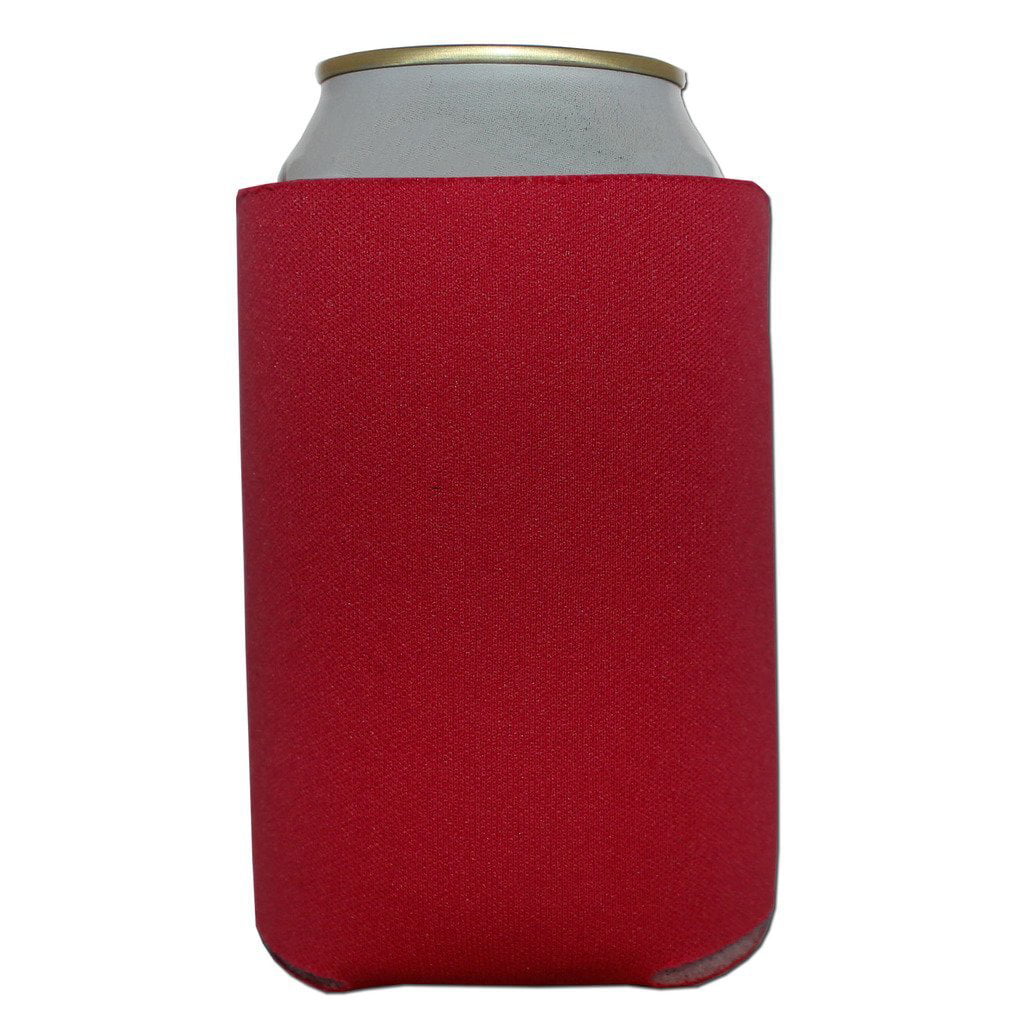12 Blank Premium Beverage Insulators/Can Coolers-Pale Pink 