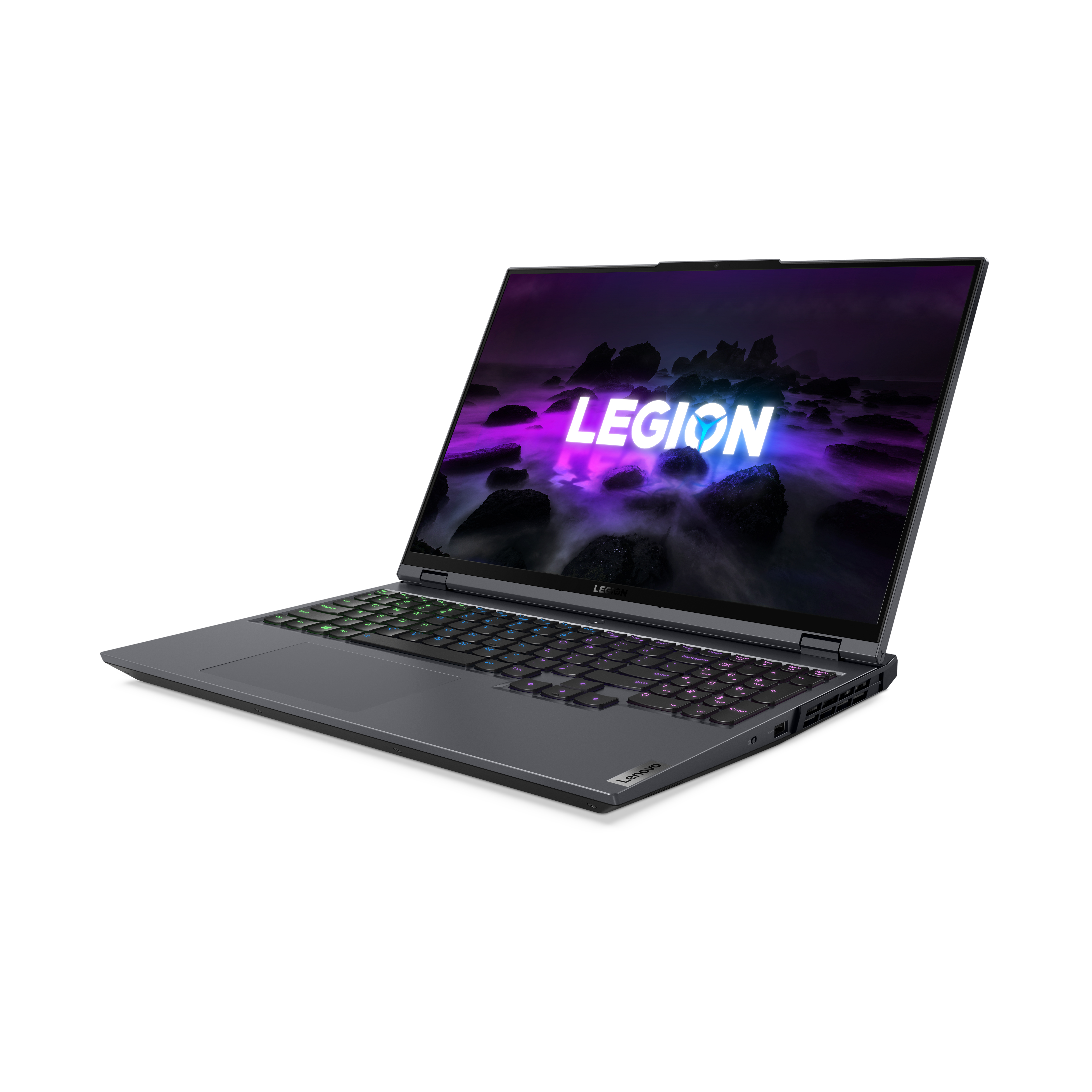 Lenovo Legion 5 Pro 16" Laptop, Intel Core i7-12700H, Nvidia GeForce RTX 3070, 16GB RAM, 1TB SSD, Windows 11 Home, Storm Grey, 82RF00DBUS - image 3 of 8