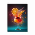 thumbnail image 1 of Retro Cocktail Explosion Canvas Painting, Whiskey, Iced Juice, Ice Tea Drinks, Posters Prints,Club, Restaurant, Bar, Home Decor50 x 70 cm (without frame),R, 1 of 7