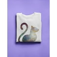 thumbnail image 3 of A Cosmic Kitten Sweatshirt Women -SPIdeals Designs, Female Small, 3 of 4