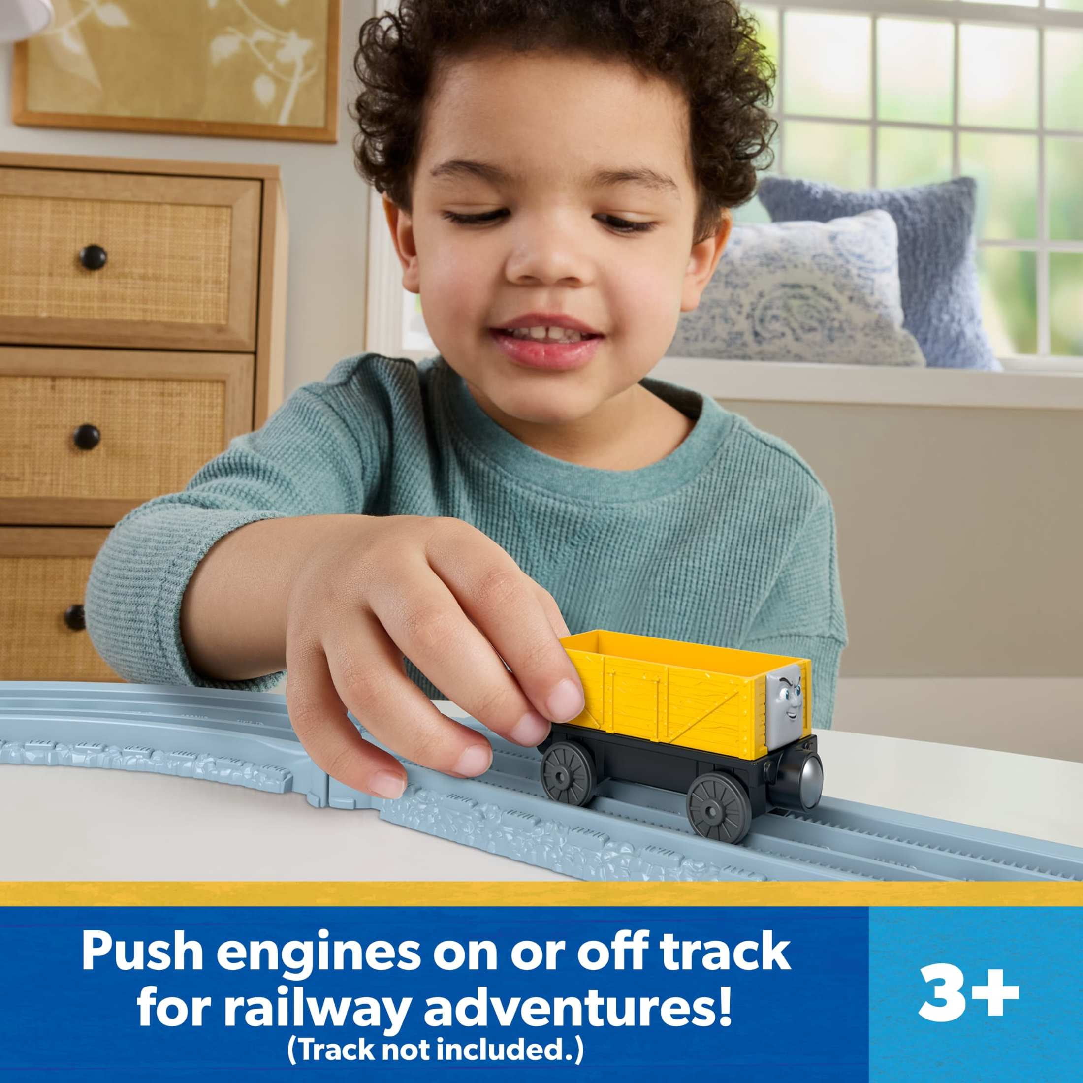 Thomas & Friends by Fisher Price Die-Cast Push-Around Toy Train Engine (Styles May Vary)