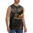 thumbnail image 2 of Kdxio Modern Skull Sisters for Men's Muscle T-shirt,Sleeveless for Workout Running Athletic Gym Lounge Casual, 2 of 5