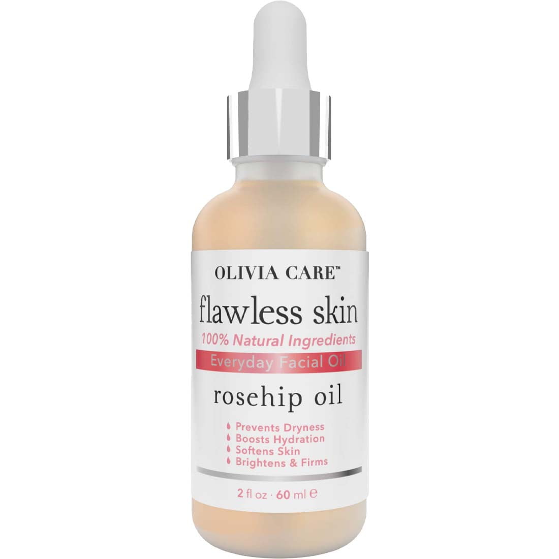 Rosehip Everyday Facial Oil Flawless Skin By Olivia Care 100 Natural