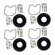 thumbnail image 1 of DWCX 4 Sets Motorcycle Carburetor Repair Kit Fit for Yamaha FZS1000 FAZER FZ-1 2005 2004 2003 2002 2001, 1 of 5