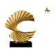 thumbnail image 1 of Figura abstracta de caballo con de resina oceánica, escultura decorativa para dormitorio, oficina, estante, regalo, 1 of 8