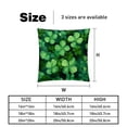 thumbnail image 5 of Saint Patrick's Day with Unique Patterns Covers - Set of 2 Throw Pillows for Home Decor - Available in 16x16, 18x18, 20x20 Inches for Various Occasions, 5 of 6