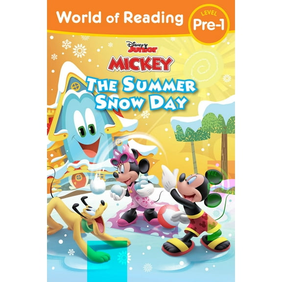 Pre-Owned World of Reading: Mickey Mouse Funhouse: The Summer Snow Day (Paperback) 1368078761 9781368078764