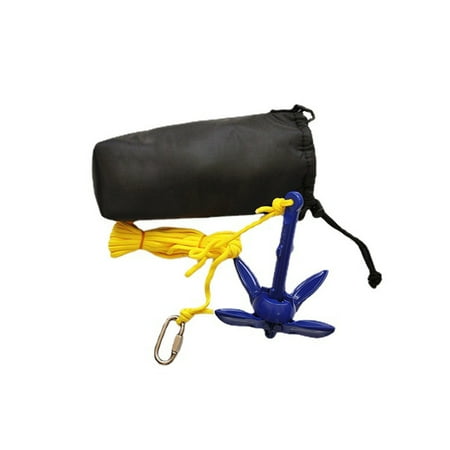 Dalazy Portable Inflatable Boat Grapnel with Bag Canoe Kayak Sailboat ...